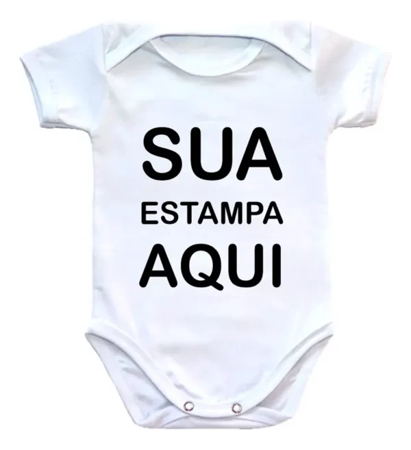 Body Bebe Personalizado - Sua Arte Ou Ideia