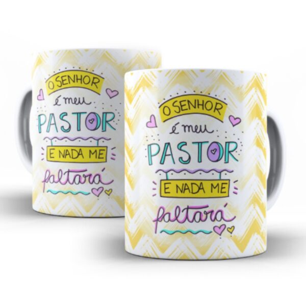 Caneca Com Frase Religiosa Personalizada De Porcelana Para Café Presente Xícara Crente Evangelico Catolico